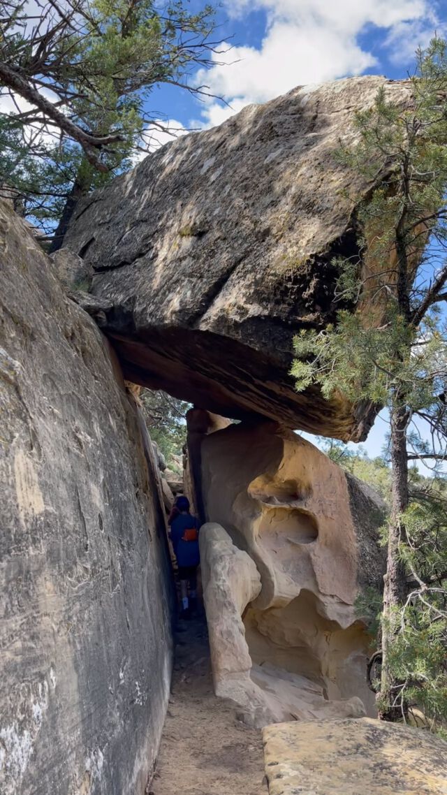 Look at these rocks!! #geology #hiking #colorado #mesaverde
